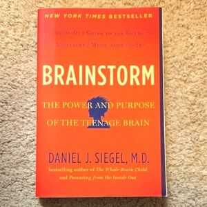 Brainstorm by Daniel Siegel, MD – Softcover, Like New!